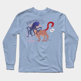 Wacky hybrid Illustration Long Sleeve T-Shirt